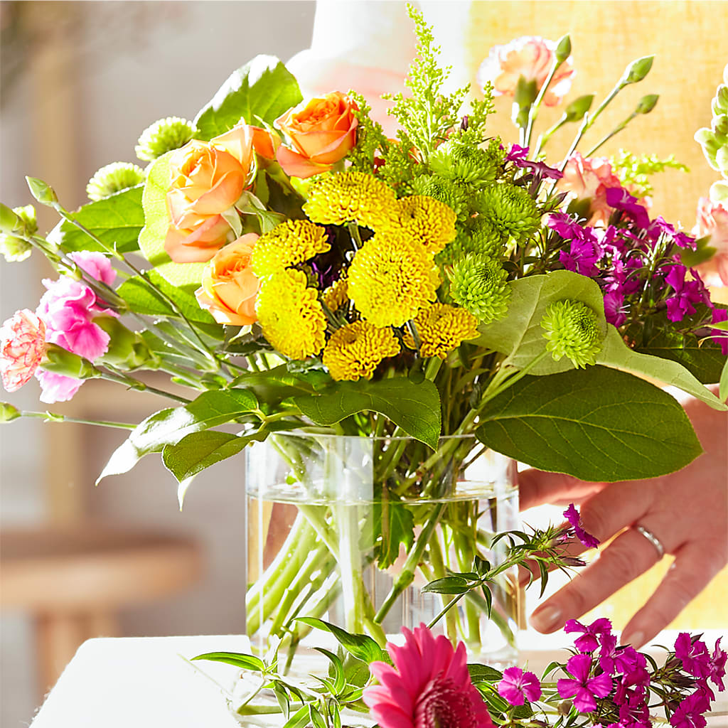 Bold & Bright – A Florist Original – CHRISTINE'S CREATIONS FLOWER SHOP, West Haven CT