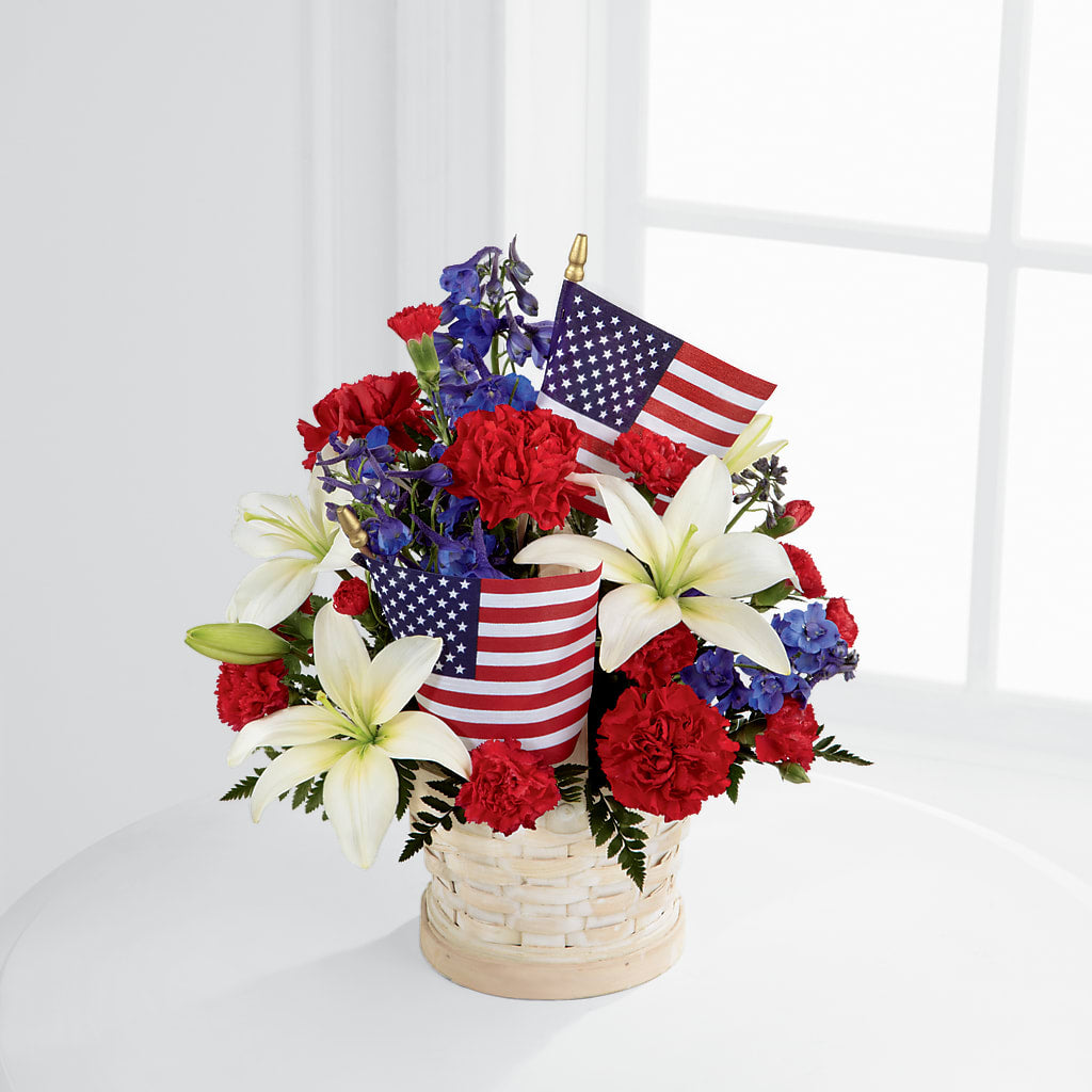 American Glory Bouquet – CHRISTINE'S CREATIONS FLOWER SHOP, West Haven CT