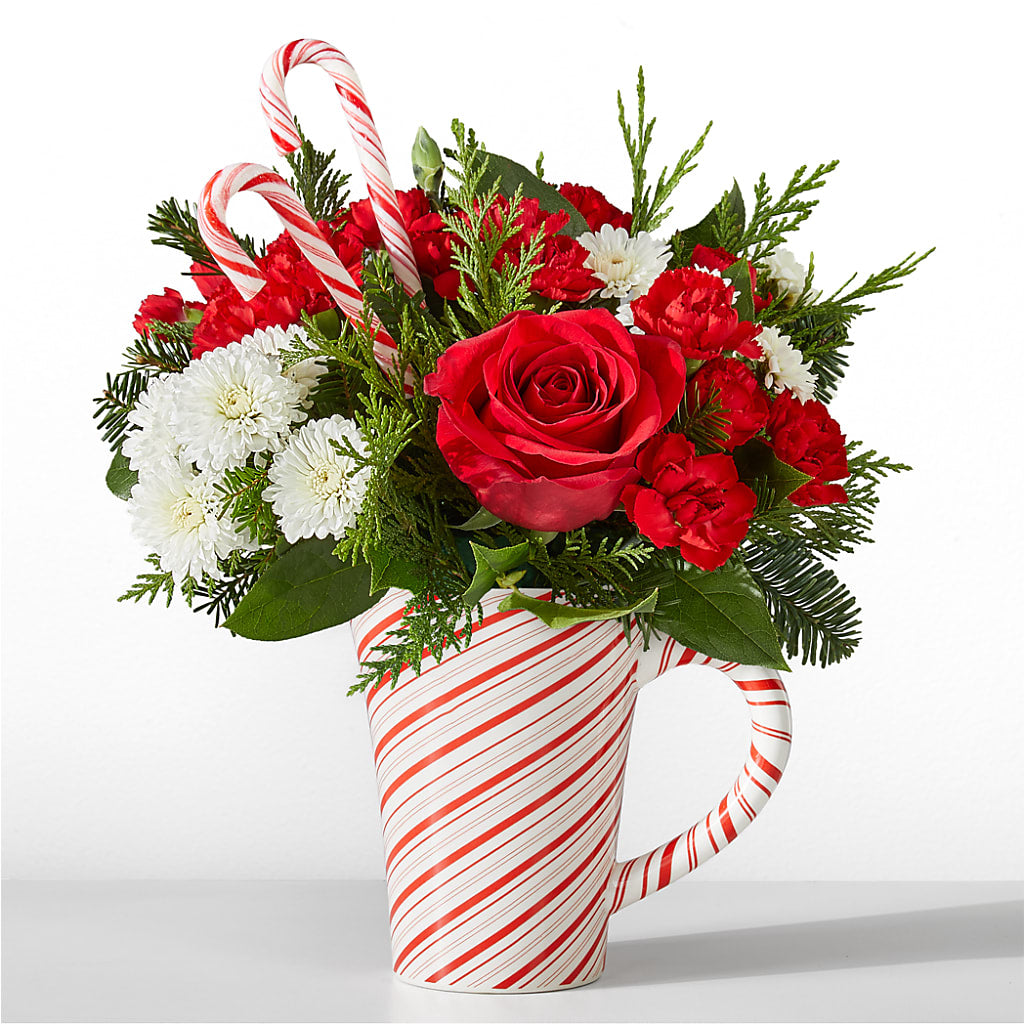 Peppermint Swirl Mug – CHRISTINE'S CREATIONS FLOWER SHOP, West Haven CT