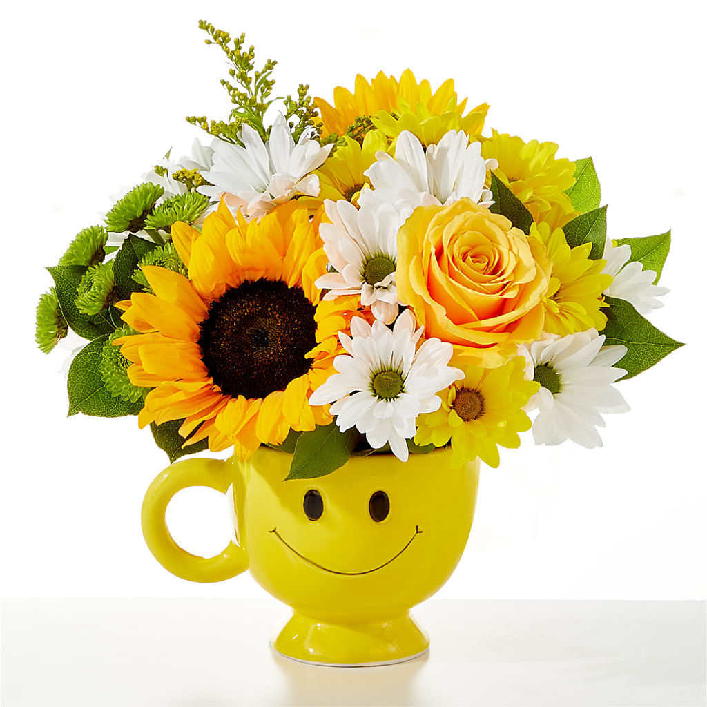 Be Happy Bouquet – CHRISTINE'S CREATIONS FLOWER SHOP, West Haven CT