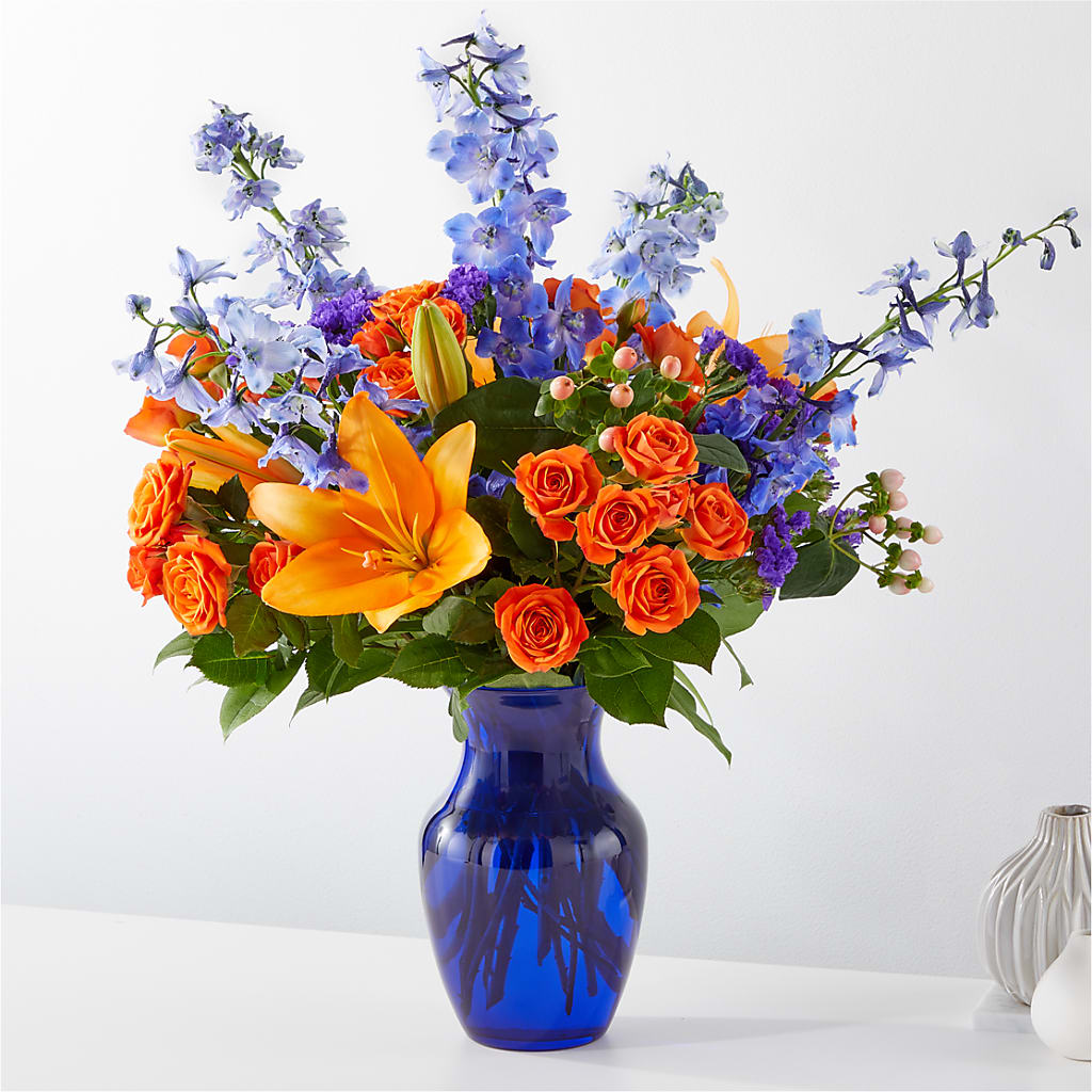Radiant Citrus Bouquet – CHRISTINE'S CREATIONS FLOWER SHOP, West Haven CT