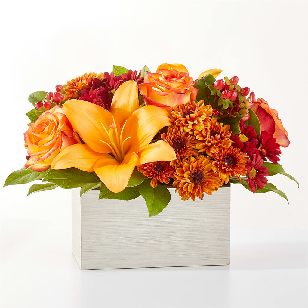 Backyard Bonfire Bouquet – CHRISTINE'S CREATIONS FLOWER SHOP, West Haven CT