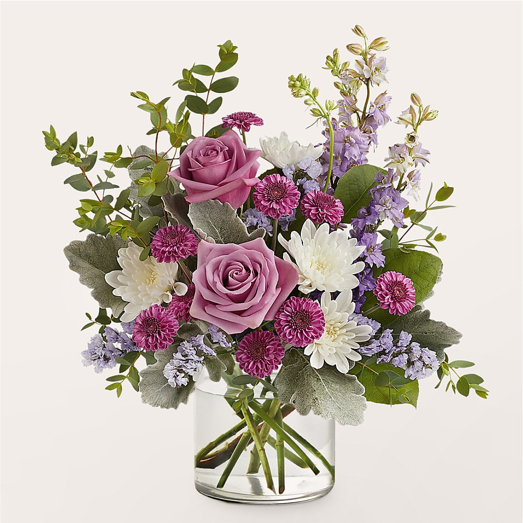Violet Frost Bouquet – CHRISTINE'S CREATIONS FLOWER SHOP, West Haven CT
