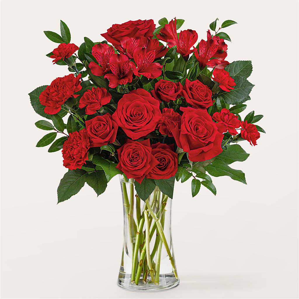 Brilliant Ruby Bouquet – CHRISTINE'S CREATIONS FLOWER SHOP, West Haven CT
