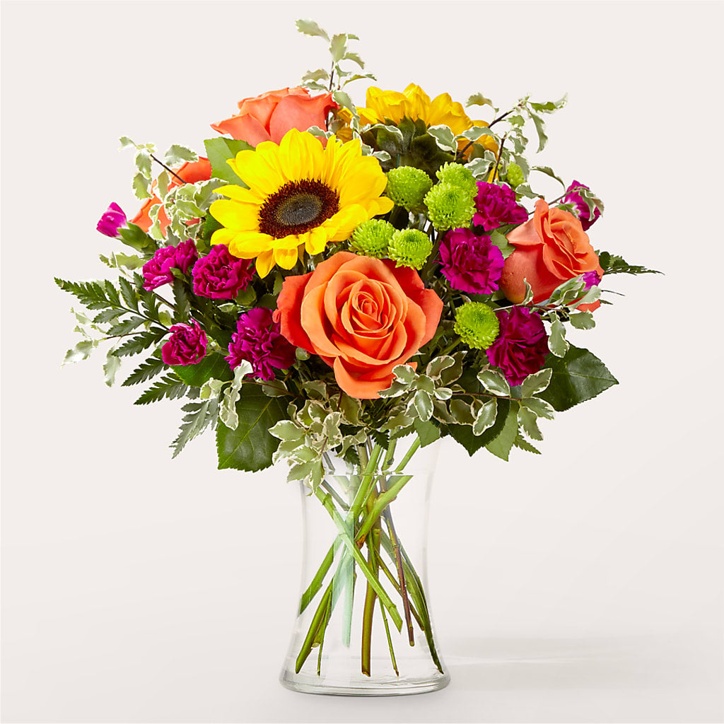 Warmth & Light Bouquet – CHRISTINE'S CREATIONS FLOWER SHOP, West Haven CT