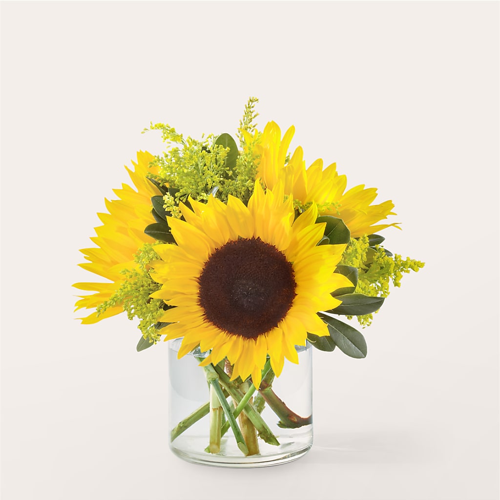 Beaming Sunflower Bouquet – CHRISTINE'S CREATIONS FLOWER SHOP, West Haven CT