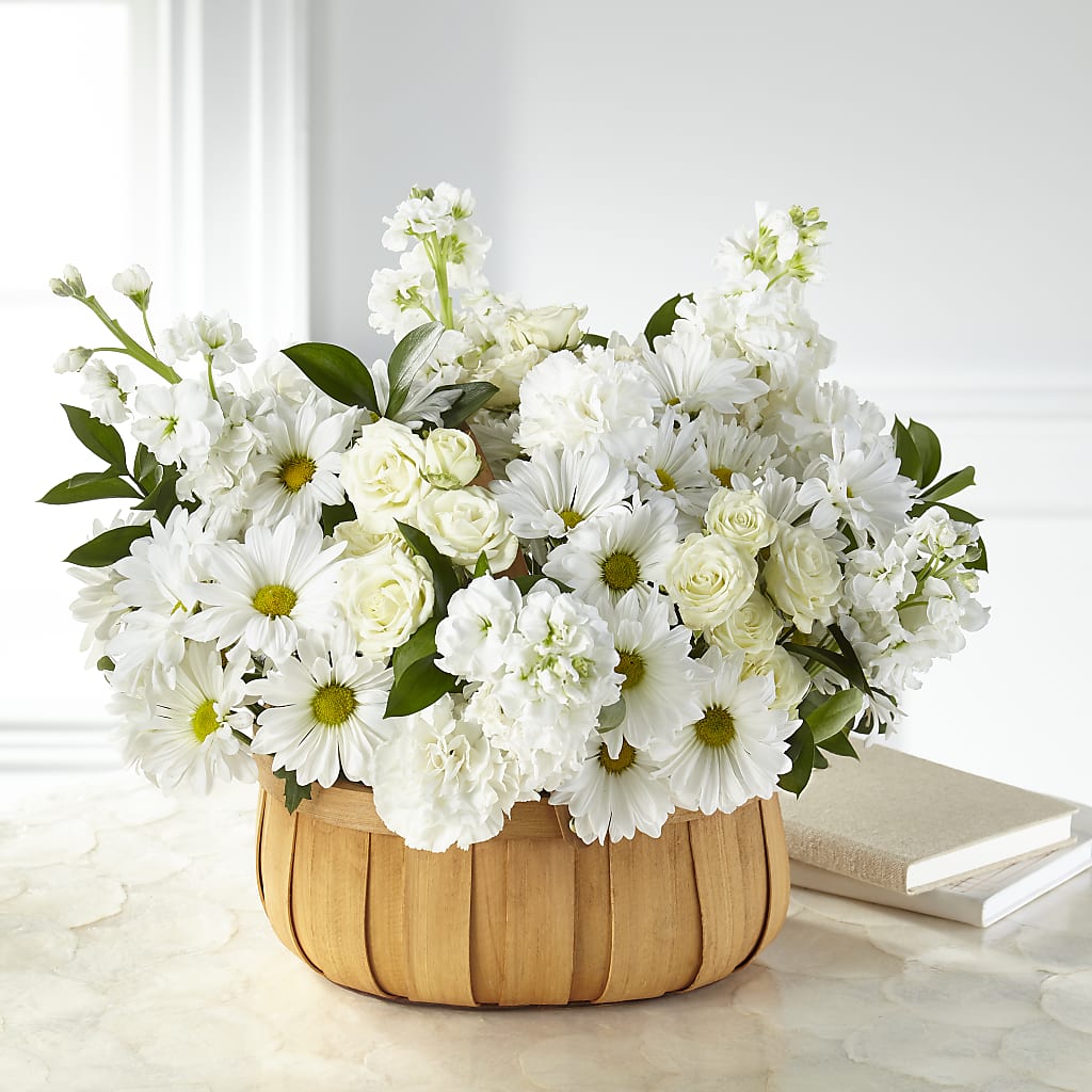Graceful Garden Basket – CHRISTINE'S CREATIONS FLOWER SHOP, West Haven CT