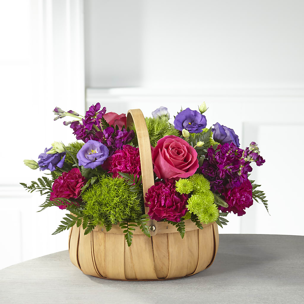 Serene Sanctuary Basket – CHRISTINE'S CREATIONS FLOWER SHOP, West Haven CT