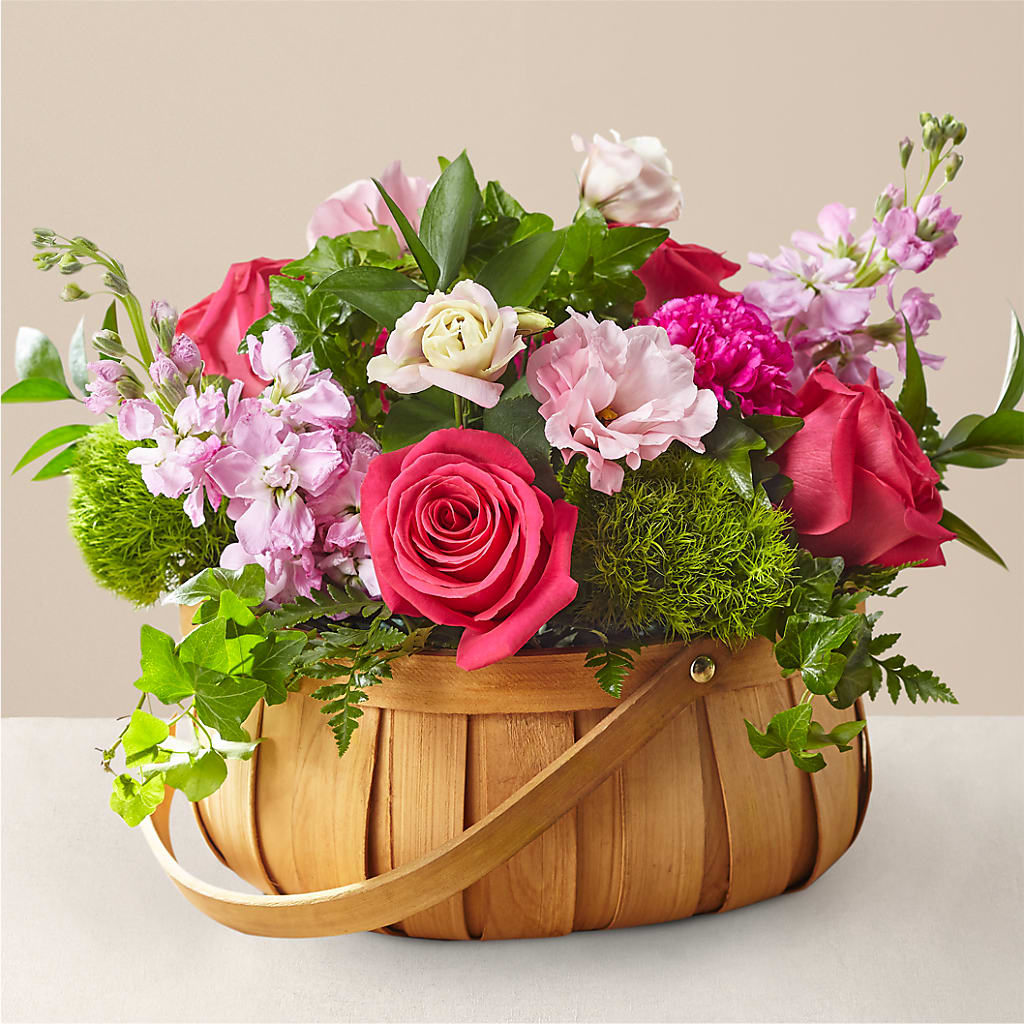 Radiance in Bloom Basket – CHRISTINE'S CREATIONS FLOWER SHOP, West Haven CT