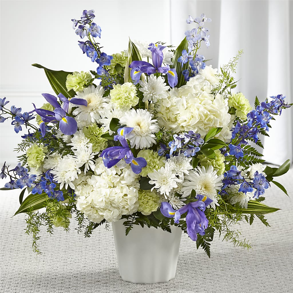 Soft Serenity Floor Basket – CHRISTINE'S CREATIONS FLOWER SHOP, West Haven CT