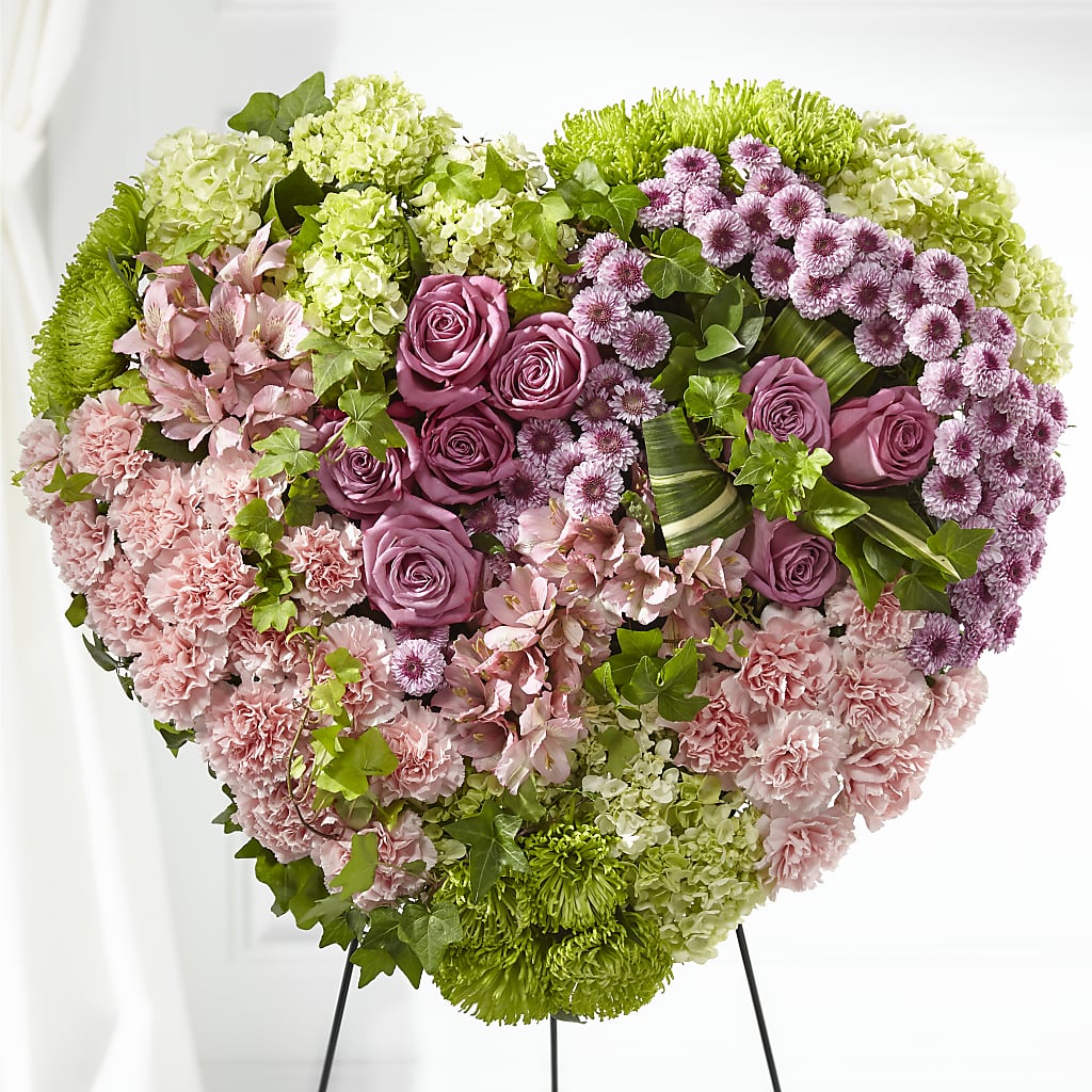 Heartwarming Standing Heart – CHRISTINE'S CREATIONS FLOWER SHOP, West Haven CT