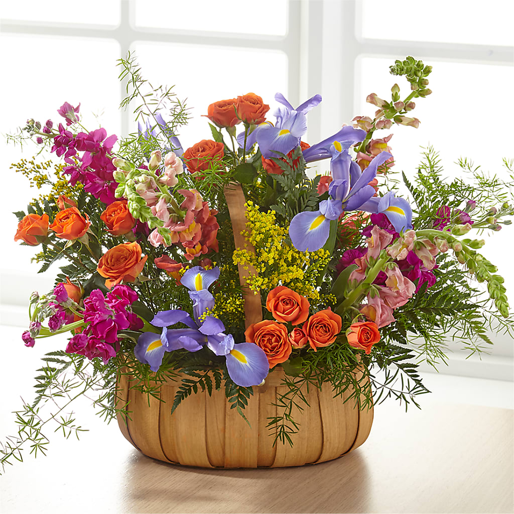 Garden of Life Basket – CHRISTINE'S CREATIONS FLOWER SHOP, West Haven CT