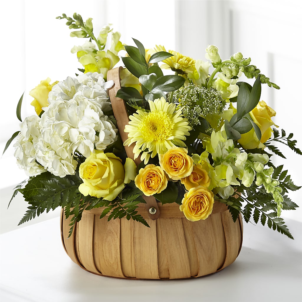 Rustic Remembrance Basket – CHRISTINE'S CREATIONS FLOWER SHOP, West Haven CT