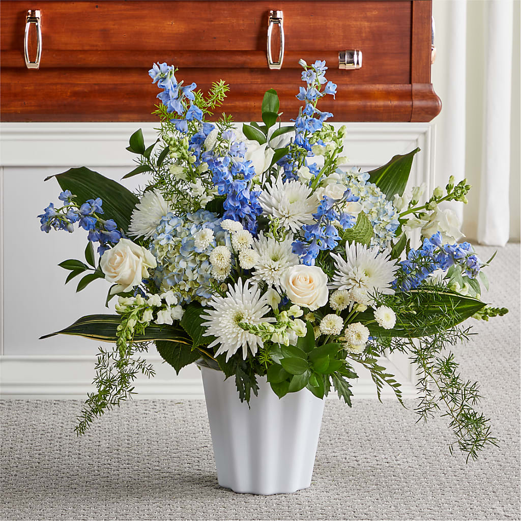Everlasting Memories Floor Basket – CHRISTINE'S CREATIONS FLOWER SHOP, West Haven CT