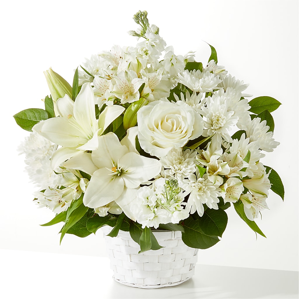 Peaceful Reflections Arrangement – CHRISTINE'S CREATIONS FLOWER SHOP, West Haven CT