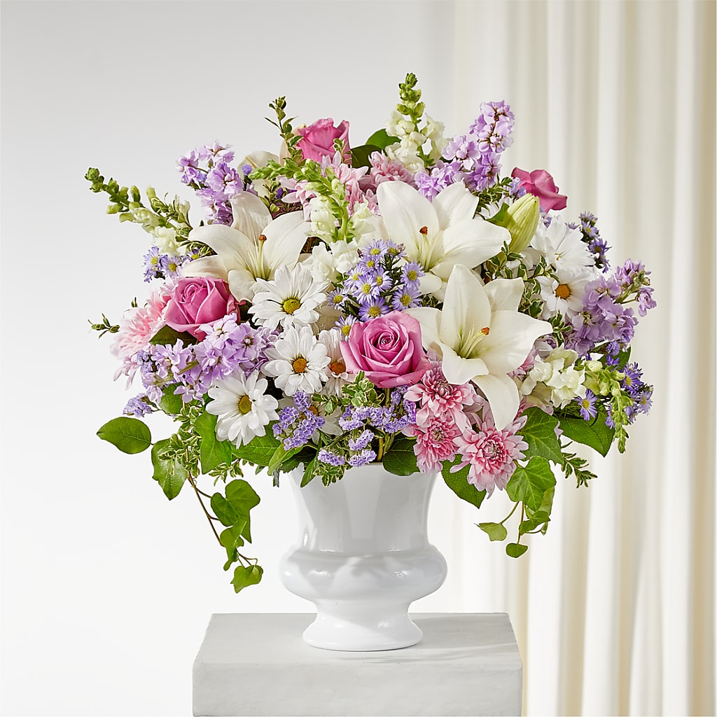 Remarkable Life Urn Arrangement – CHRISTINE'S CREATIONS FLOWER SHOP, West Haven CT
