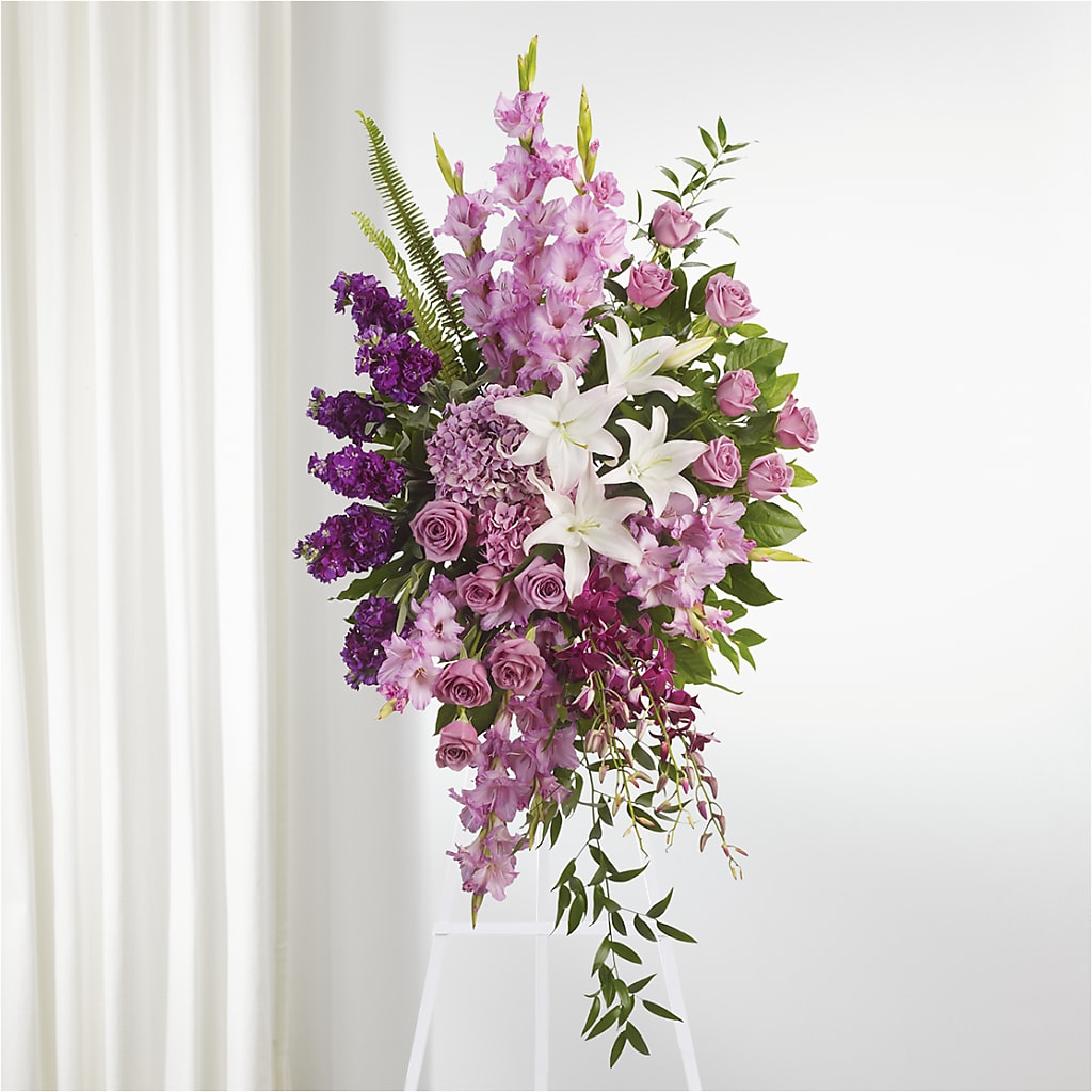 Never Alone Standing Spray – CHRISTINE'S CREATIONS FLOWER SHOP, West Haven CT