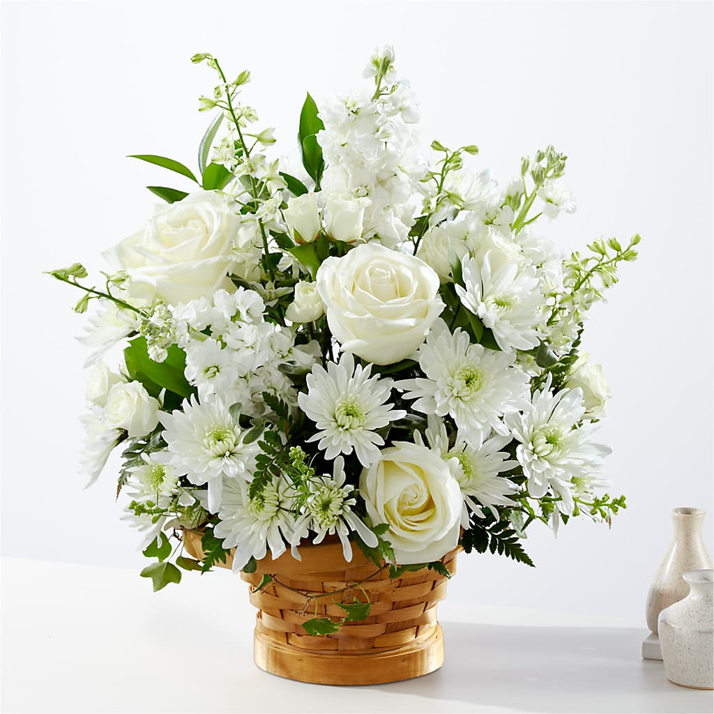 Heartfelt Condolences Arrangement – CHRISTINE'S CREATIONS FLOWER SHOP, West Haven CT