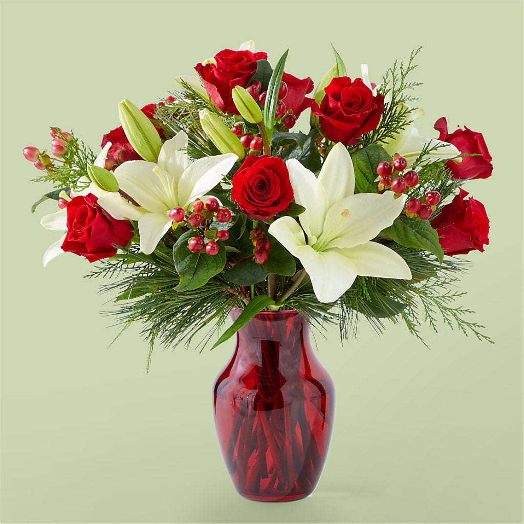 Evergreen Delight Bouquet – CHRISTINE'S CREATIONS FLOWER SHOP, West Haven CT