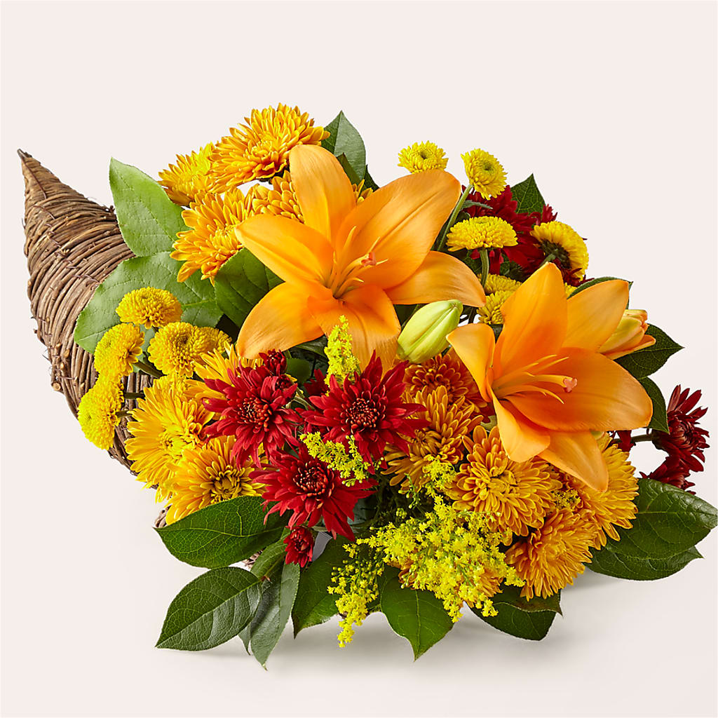 Feast of Color Cornucopia – CHRISTINE'S CREATIONS FLOWER SHOP, West Haven CT