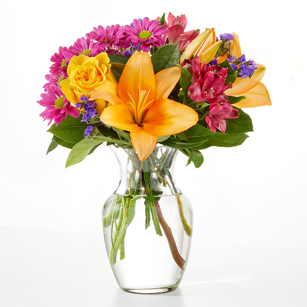 Colorful Visions Bouquet – CHRISTINE'S CREATIONS FLOWER SHOP, West Haven CT