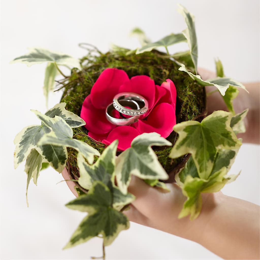 Lila Rose Ring Nest – CHRISTINE'S CREATIONS FLOWER SHOP, West Haven CT