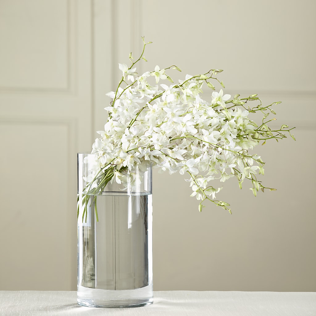 White Dendrobium Bouquet – CHRISTINE'S CREATIONS FLOWER SHOP, West Haven CT