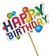 Happy Birthday Pick – CHRISTINE'S CREATIONS FLOWER SHOP, West Haven CT