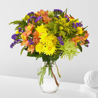 Marmalade Skies Bouquet – CHRISTINE'S CREATIONS FLOWER SHOP, West Haven CT