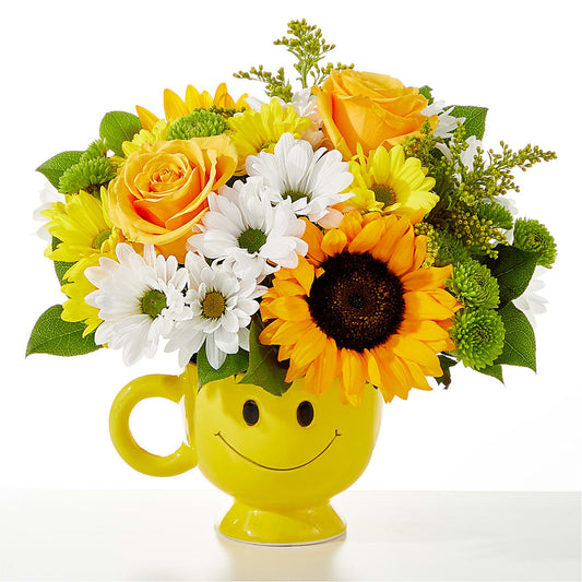 Be Happy Bouquet – CHRISTINE'S CREATIONS FLOWER SHOP, West Haven CT