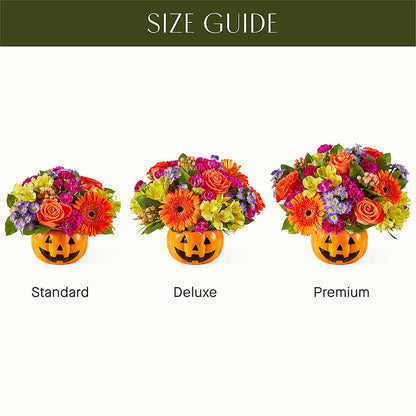 Tricks & Treats Pumpkin – CHRISTINE'S CREATIONS FLOWER SHOP, West Haven CT