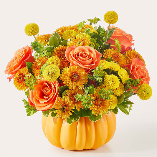 Gourdgeous Pumpkin – CHRISTINE'S CREATIONS FLOWER SHOP, West Haven CT