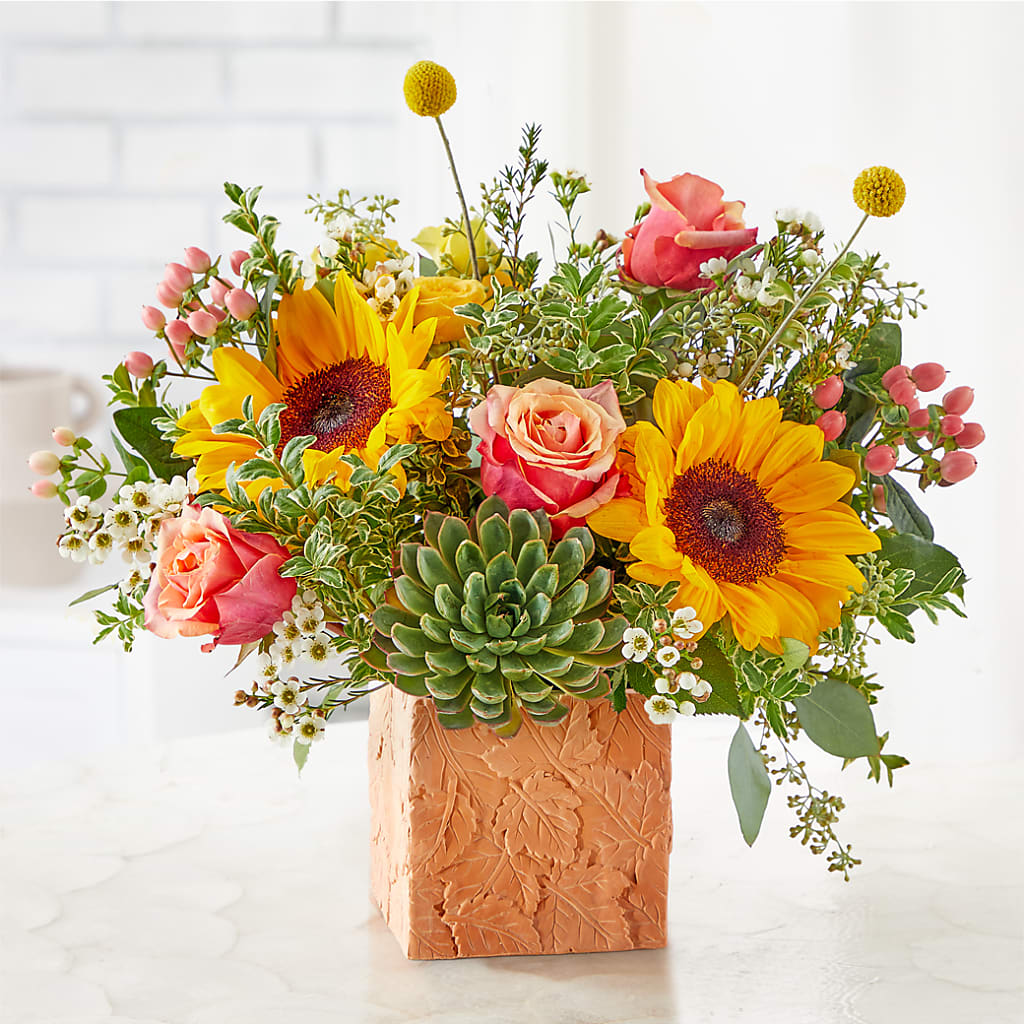 Sunflower Season Bouquet – CHRISTINE'S CREATIONS FLOWER SHOP, West Haven CT