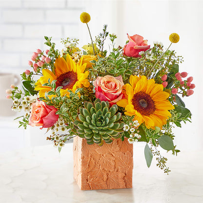 Sunflower Season Bouquet – CHRISTINE'S CREATIONS FLOWER SHOP, West Haven CT