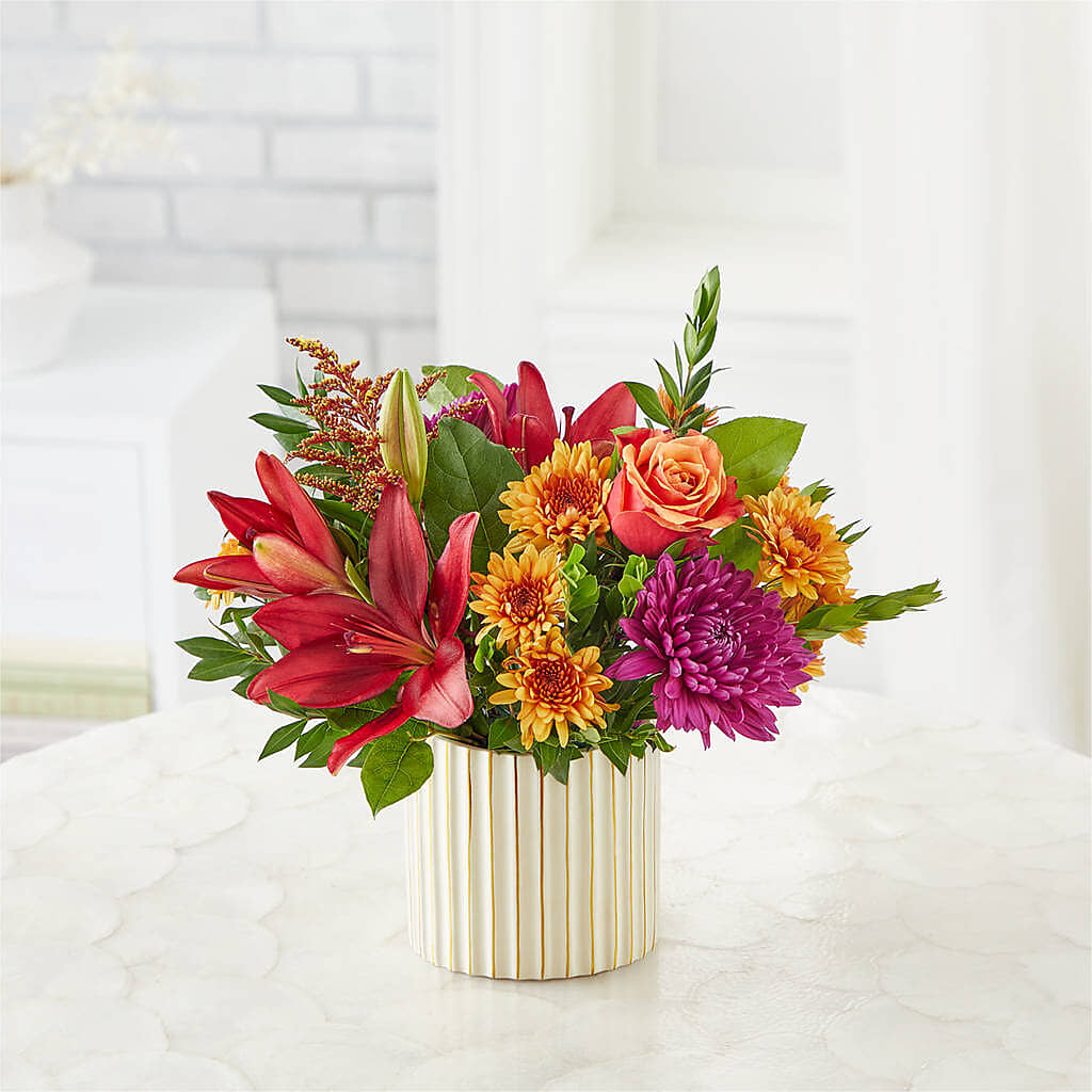 Burgundy Landscape Bouquet – CHRISTINE'S CREATIONS FLOWER SHOP, West Haven CT