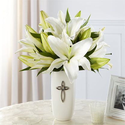 Faithful Blessings Bouquet – CHRISTINE'S CREATIONS FLOWER SHOP, West Haven CT