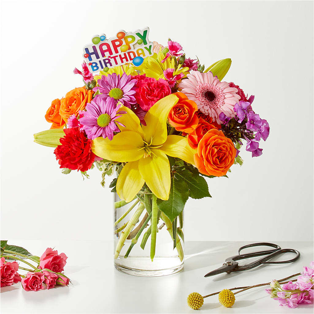 Cue the Confetti - A Florist Original – CHRISTINE'S CREATIONS FLOWER SHOP, West Haven CT