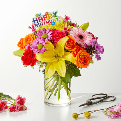 Cue the Confetti - A Florist Original – CHRISTINE'S CREATIONS FLOWER SHOP, West Haven CT
