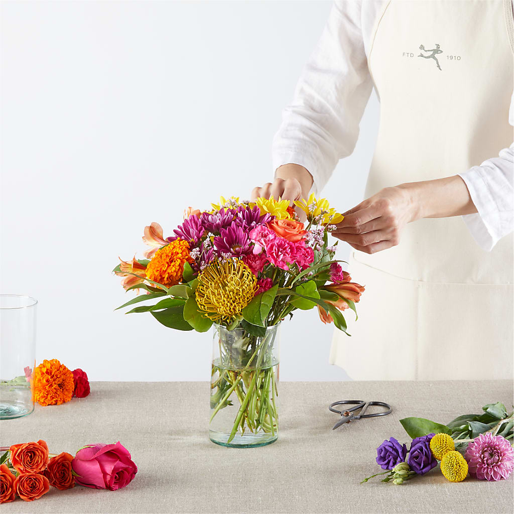 Feast of Color – A Florist Original – CHRISTINE'S CREATIONS FLOWER SHOP, West Haven CT