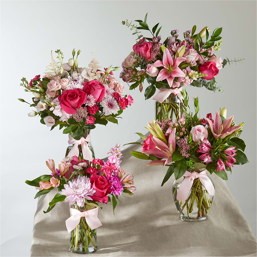 Pink Ribbon - A Florist Original – CHRISTINE'S CREATIONS FLOWER SHOP, West Haven CT