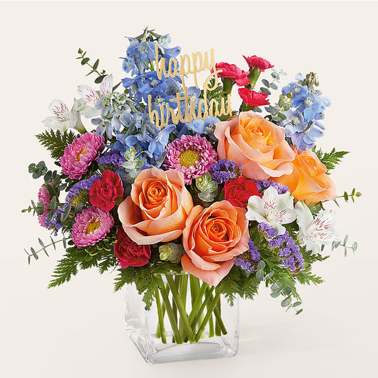 Birthday Bash Bouquet – CHRISTINE'S CREATIONS FLOWER SHOP, West Haven CT