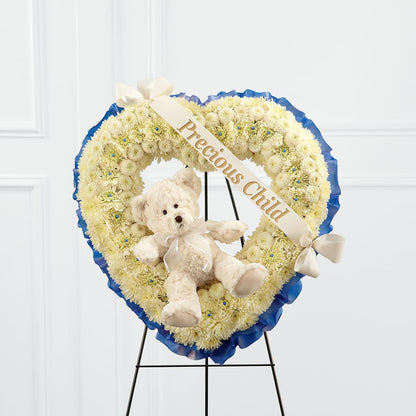 Precious Child Standing Heart – CHRISTINE'S CREATIONS FLOWER SHOP, West Haven CT