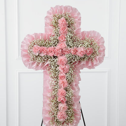 Angel's Cross Easel – CHRISTINE'S CREATIONS FLOWER SHOP, West Haven CT