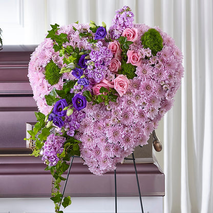 Treasured Love Standing Heart – CHRISTINE'S CREATIONS FLOWER SHOP, West Haven CT