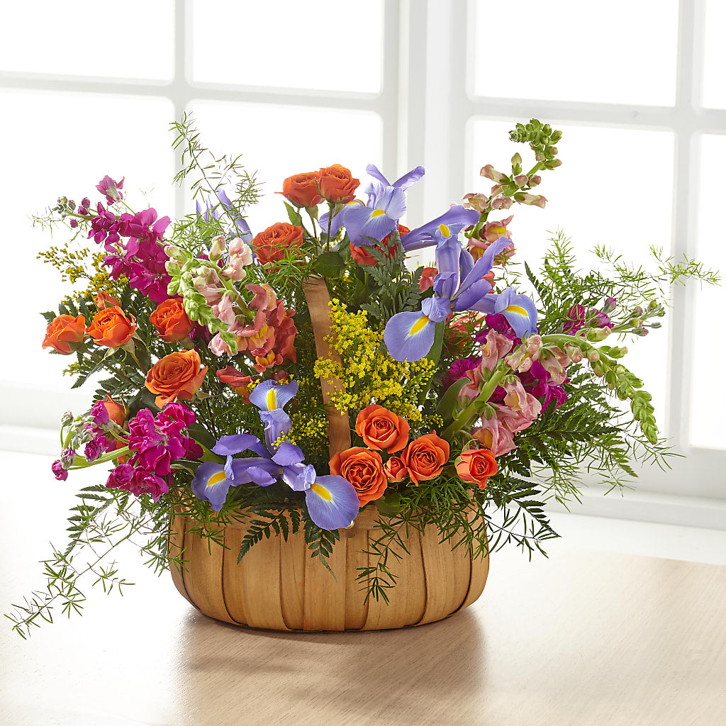 Garden of Life Basket – CHRISTINE'S CREATIONS FLOWER SHOP, West Haven CT