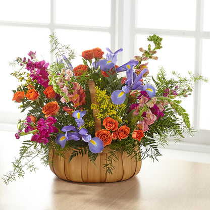Garden of Life Basket – CHRISTINE'S CREATIONS FLOWER SHOP, West Haven CT