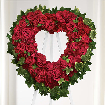 Wholehearted Standing Spray – CHRISTINE'S CREATIONS FLOWER SHOP, West Haven CT