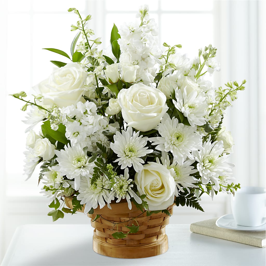 Heartfelt Condolences Arrangement – CHRISTINE'S CREATIONS FLOWER SHOP, West Haven CT