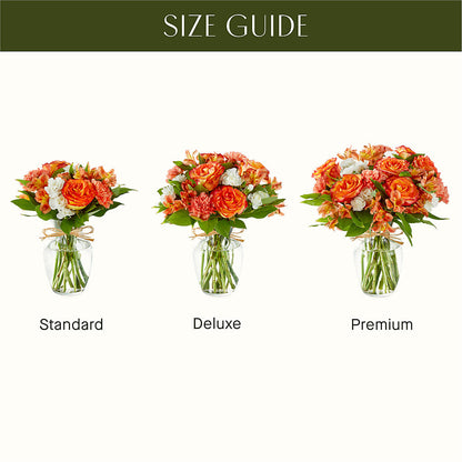 Apricot Glow Bouquet – CHRISTINE'S CREATIONS FLOWER SHOP, West Haven CT