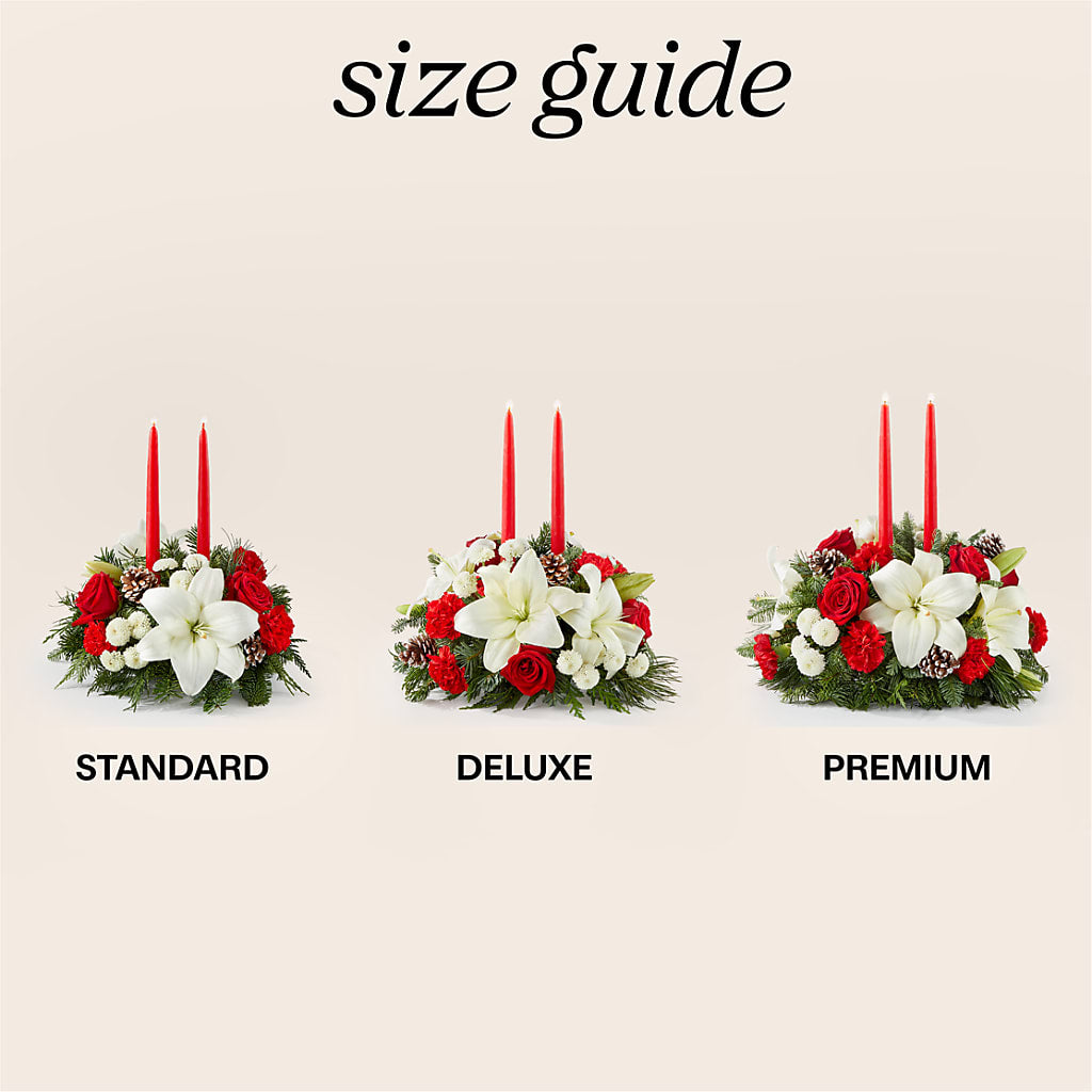 Seasonal Festivities Centerpiece – CHRISTINE'S CREATIONS FLOWER SHOP, West Haven CT